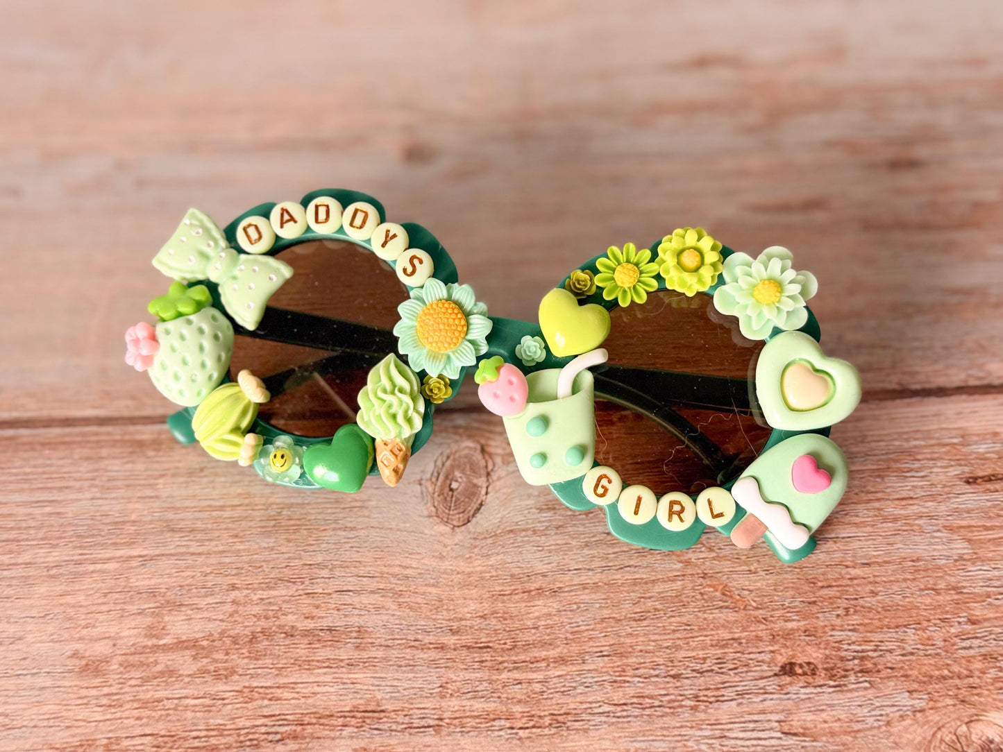 Daddy’s Girl Sunglasses- Green Edition