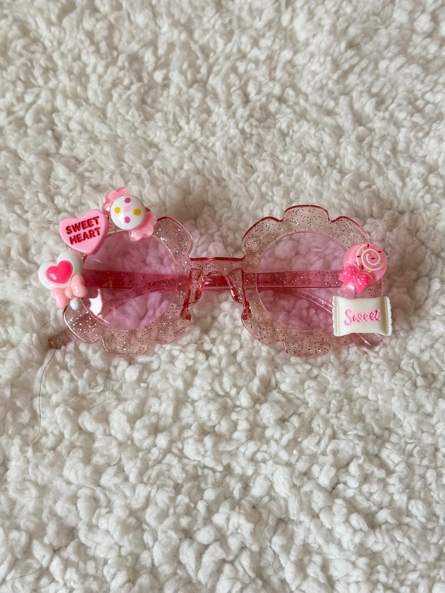 Sweetheart Sparkle Valentine’s Day Pet Sunglasses
