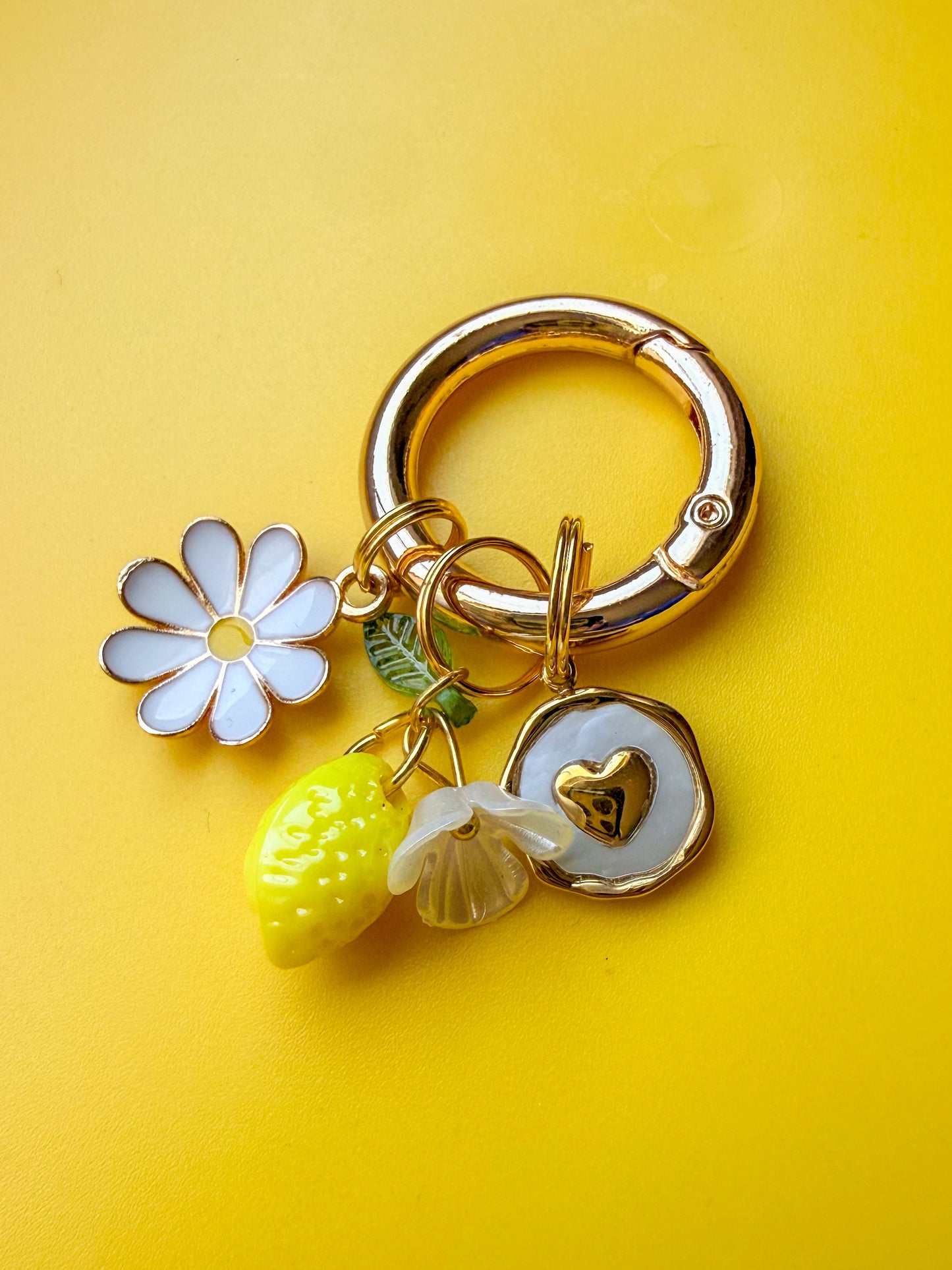 Lemon Love Collar Charm Set