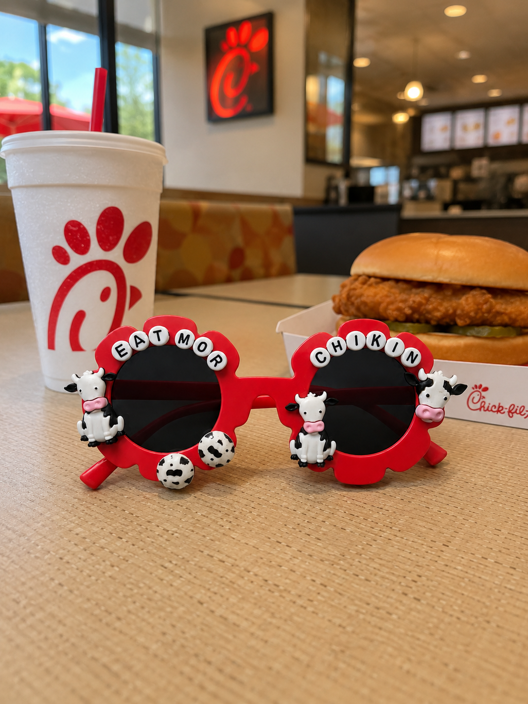 Eat Mor Chikin Sunglasses