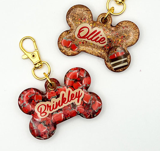 Apple Picking Pet Tag