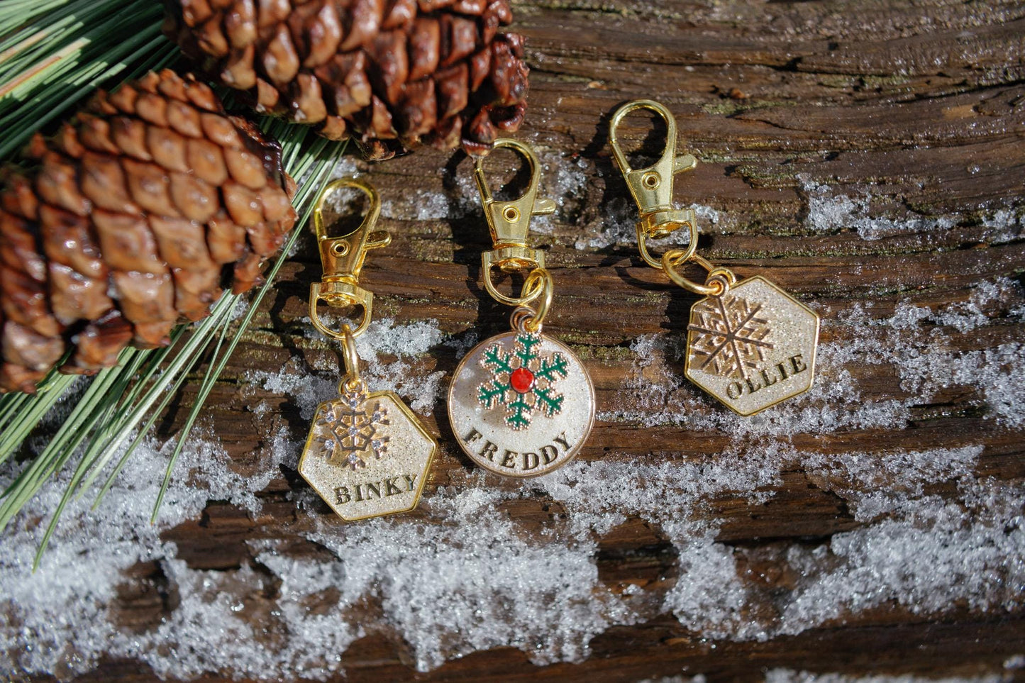 Baby Its Cold Outside- personalized pet tag