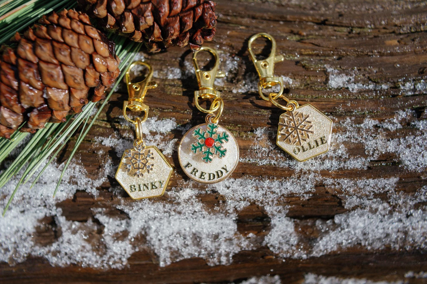 Baby Its Cold Outside- personalized pet tag