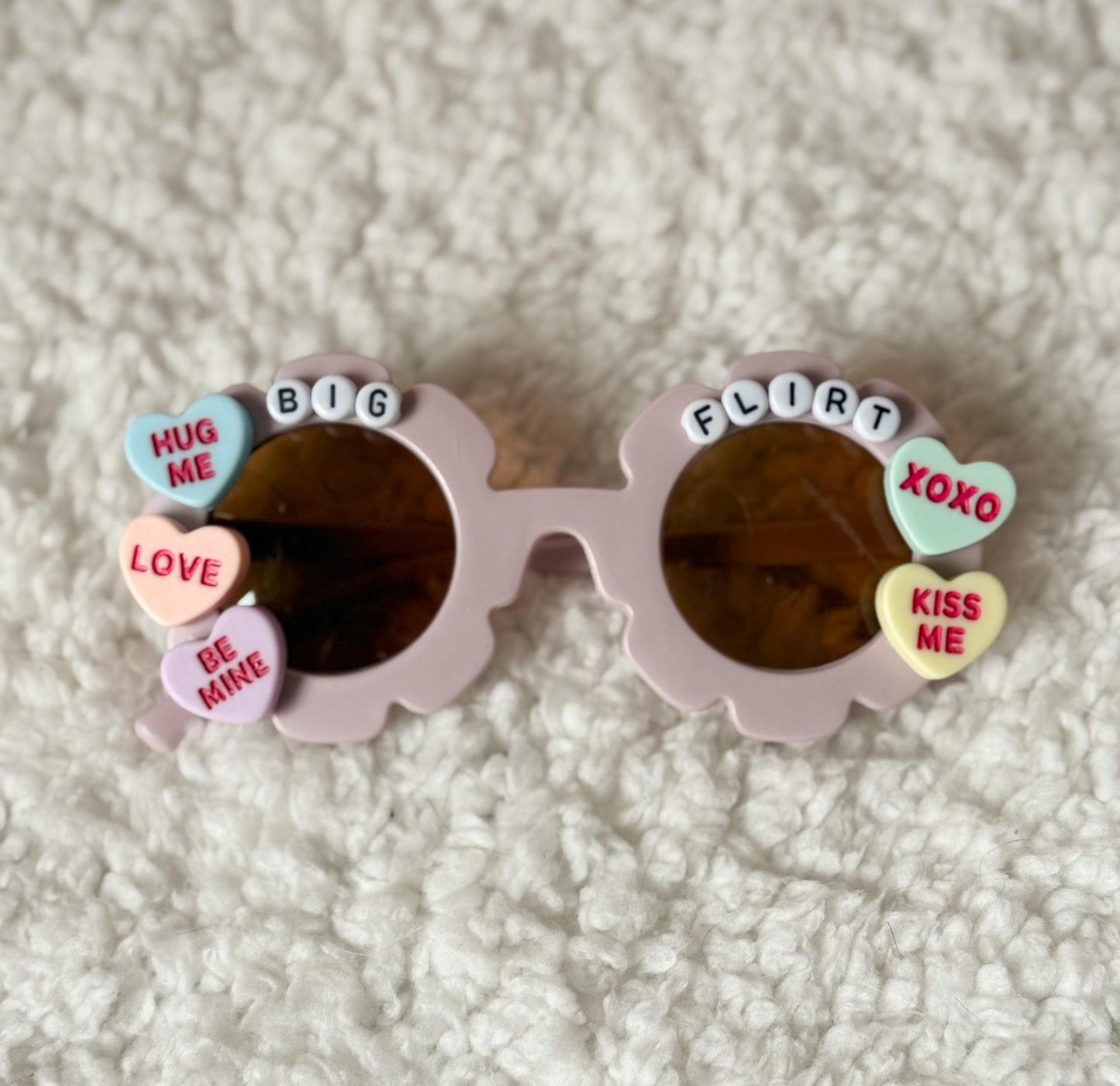 Big Flirt and Lil Flirt Valentine’s Day Pet Sunglasses