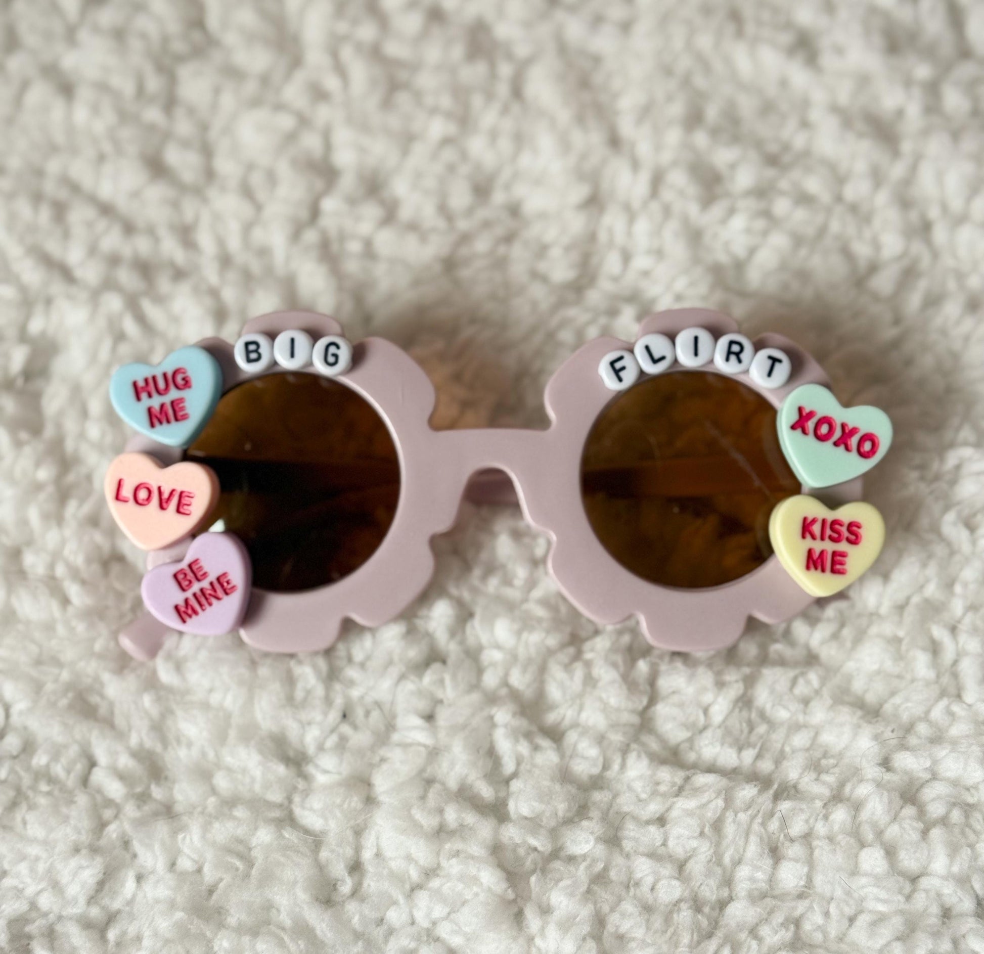 Big Flirt and Lil Flirt Valentine’s Day Pet Sunglasses