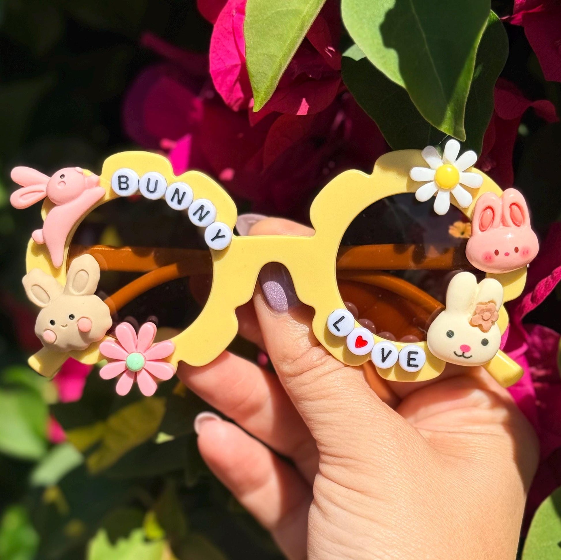 Bunny Themed Personalized Sunglasses