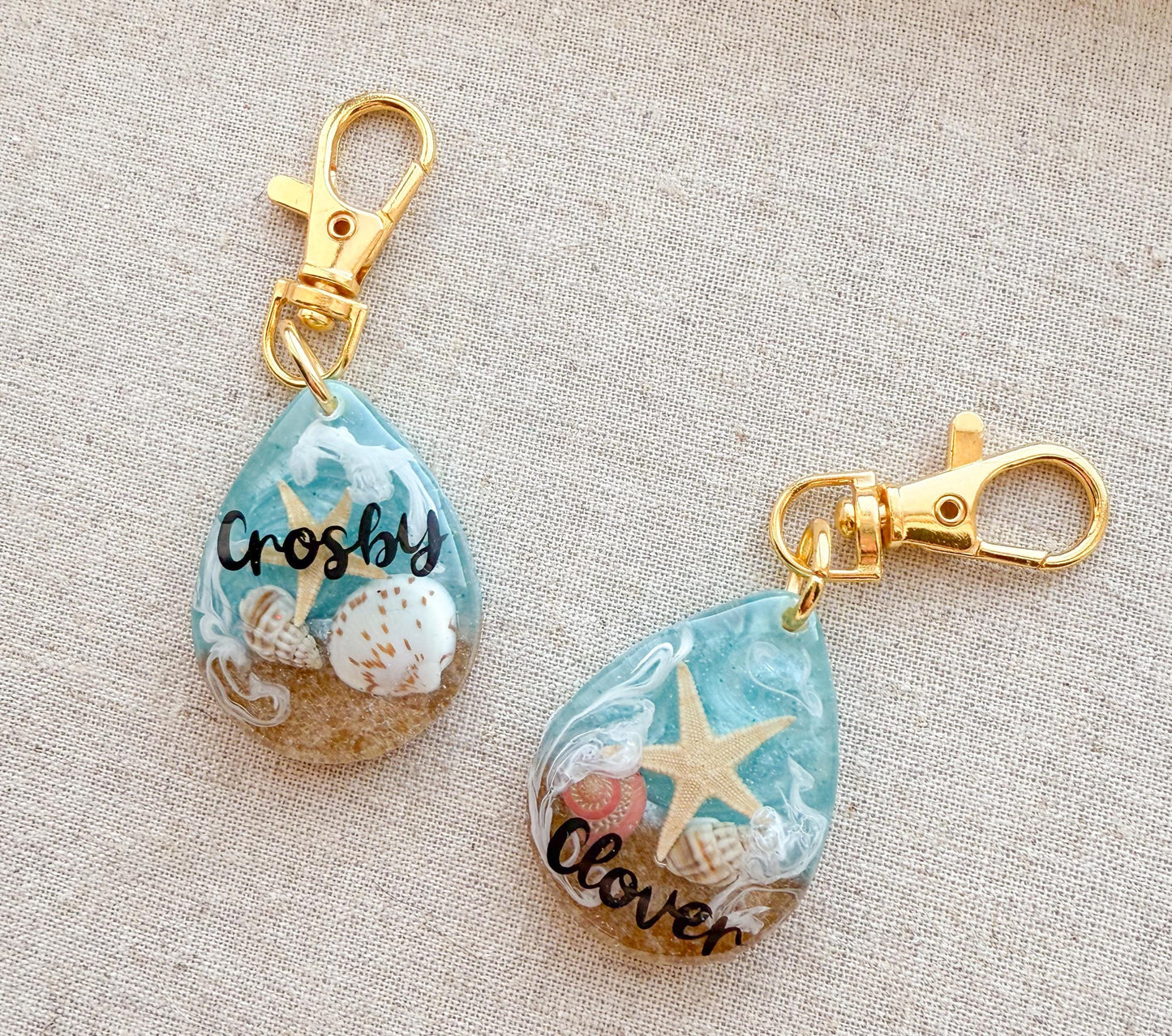 By the Sea pet tag