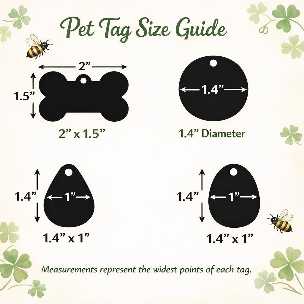 Cherry Pop Pup Tag – Personalized Pet Tag