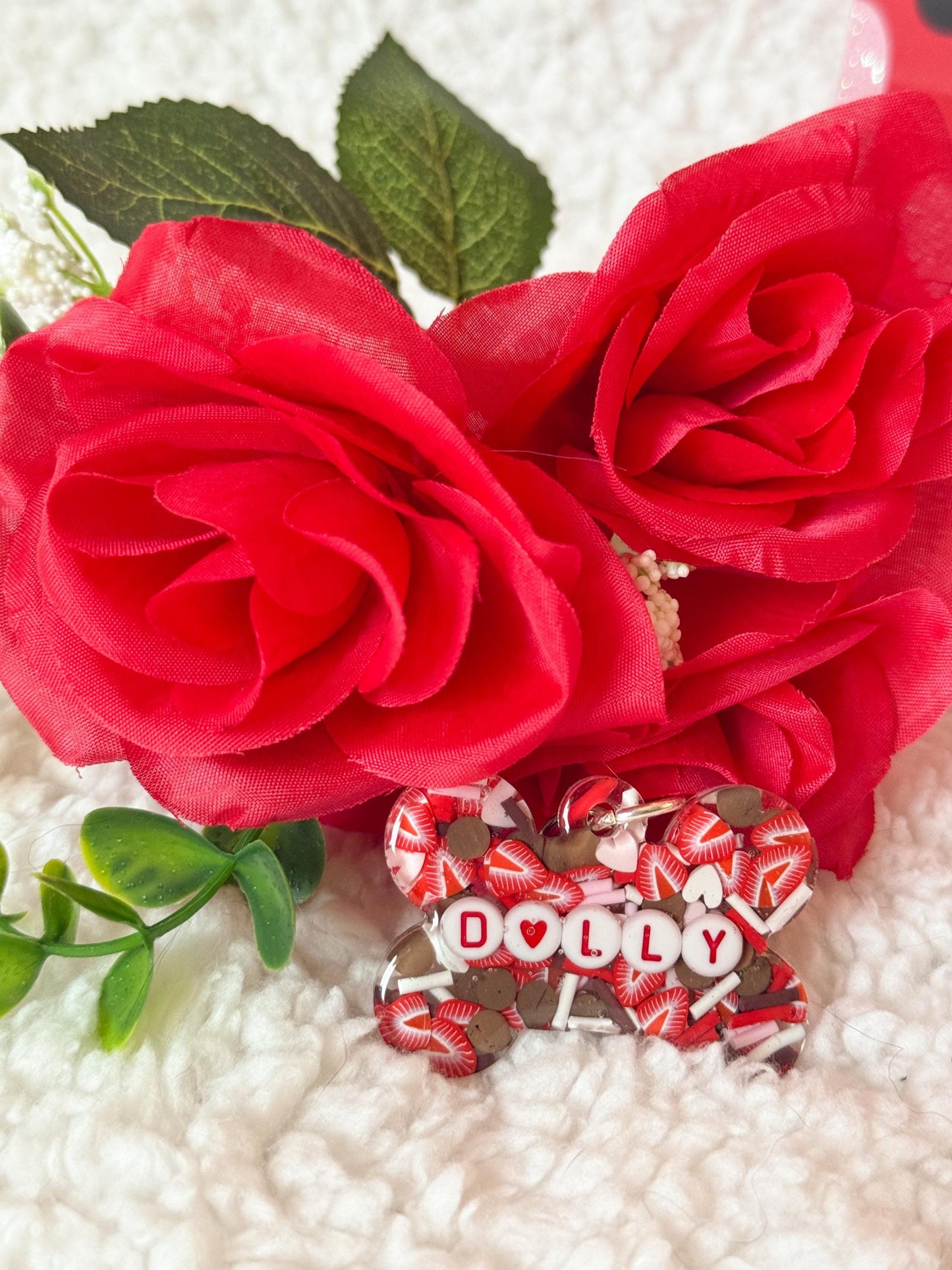 Chocolate Covered Strawberry-Pet Tag