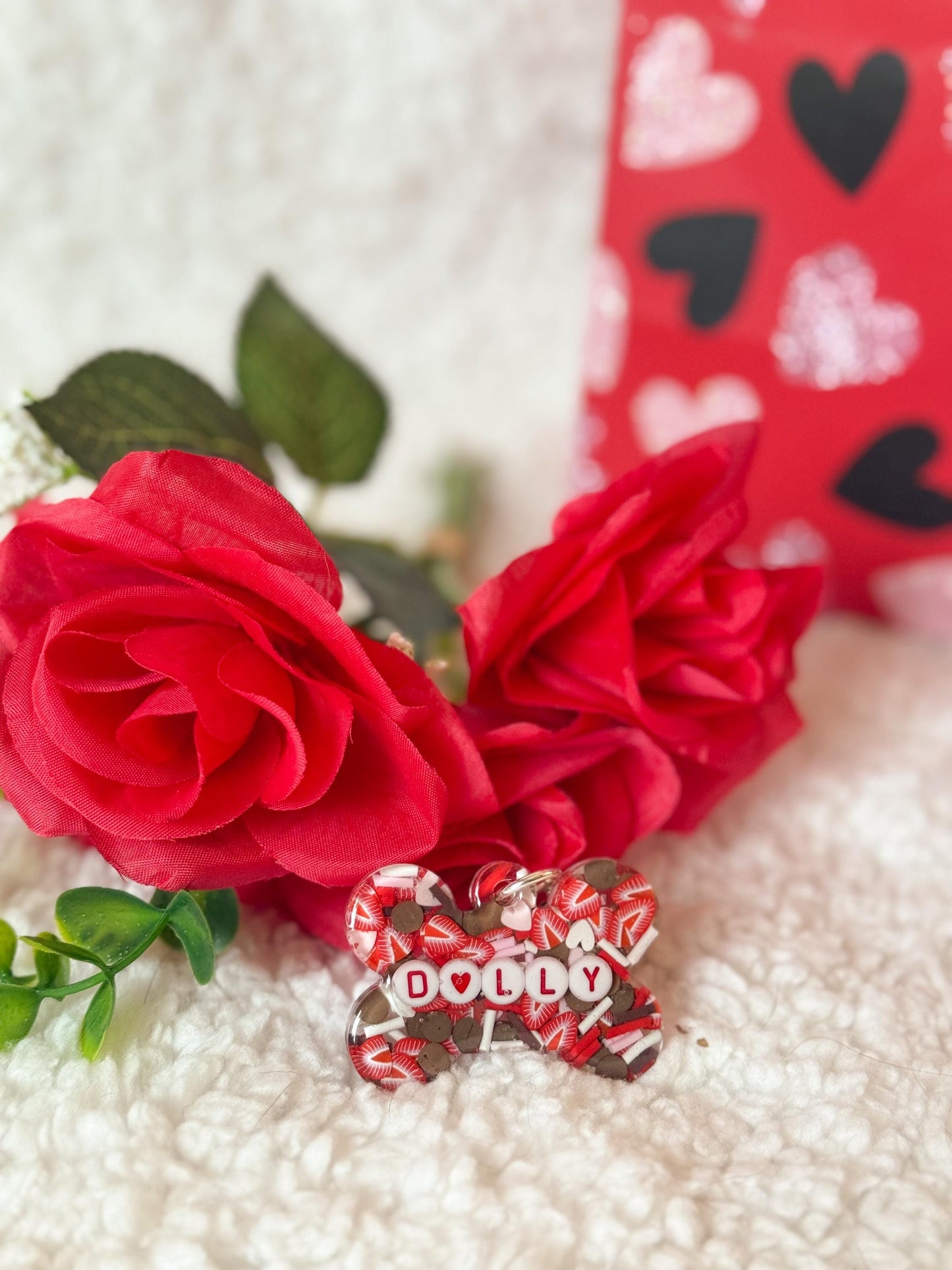 Chocolate Covered Strawberry-Pet Tag