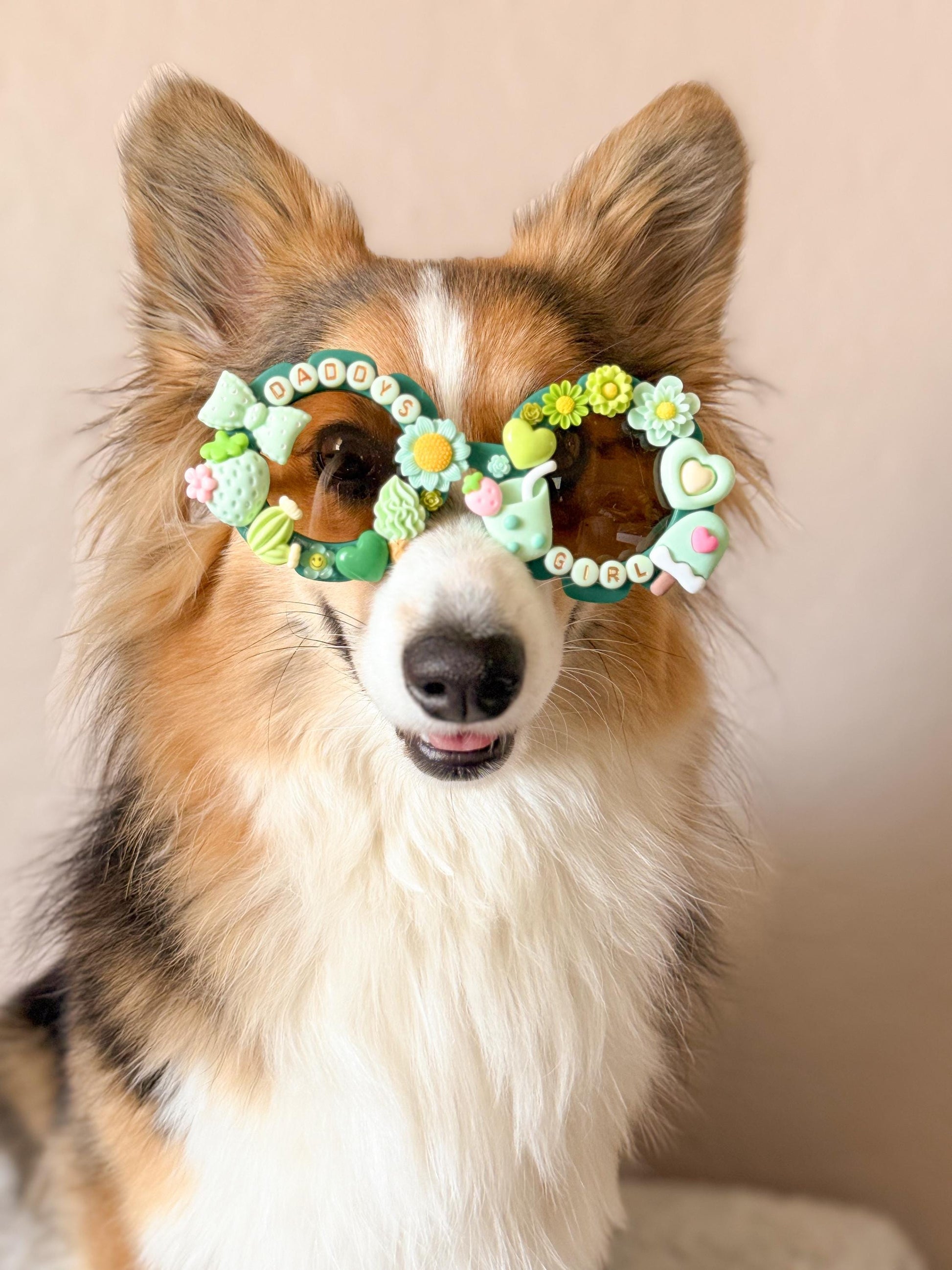 Daddy’s Girl Sunglasses- Green Edition