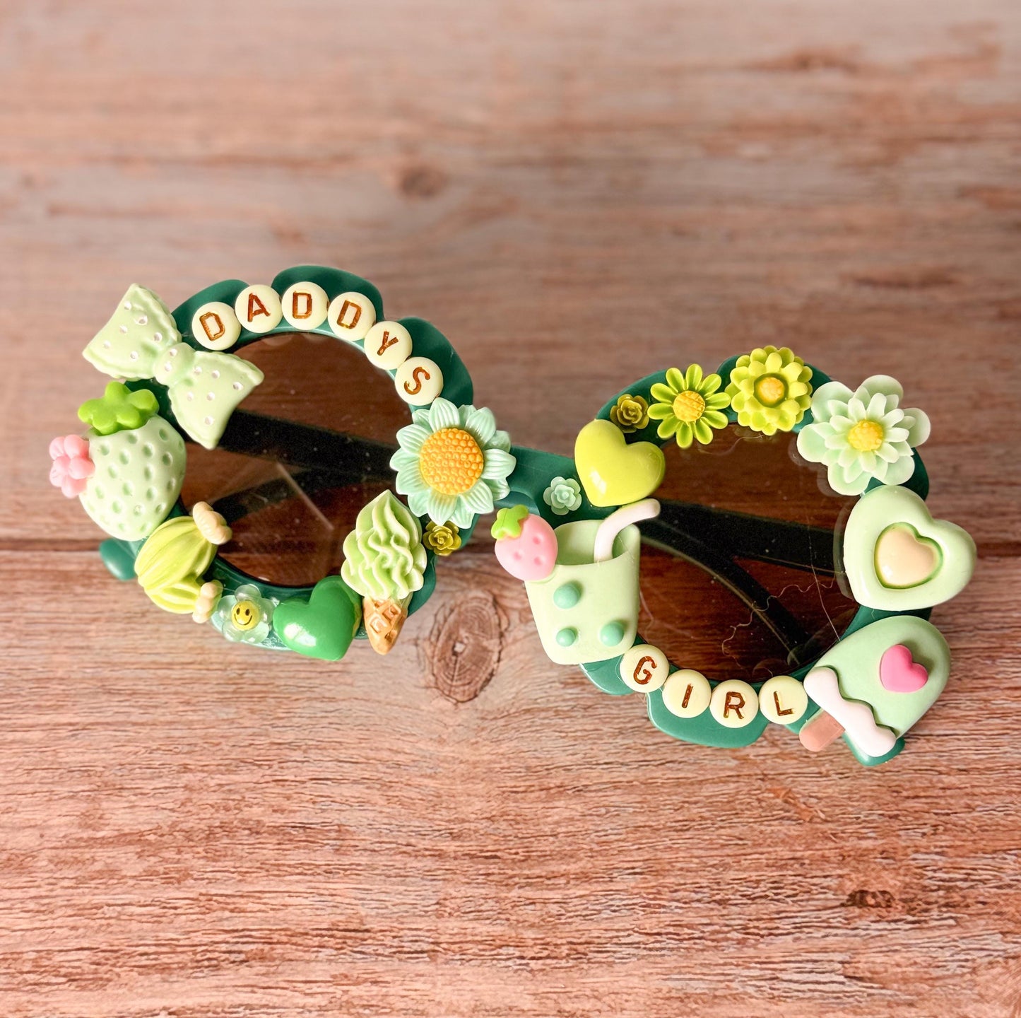 Daddy’s Girl Sunglasses- Green Edition
