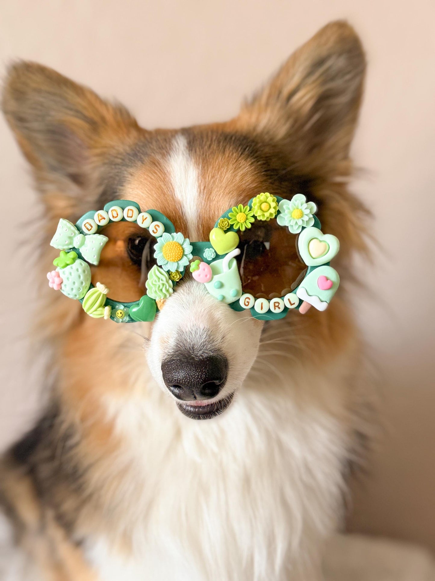 Daddy’s Girl Sunglasses- Green Edition