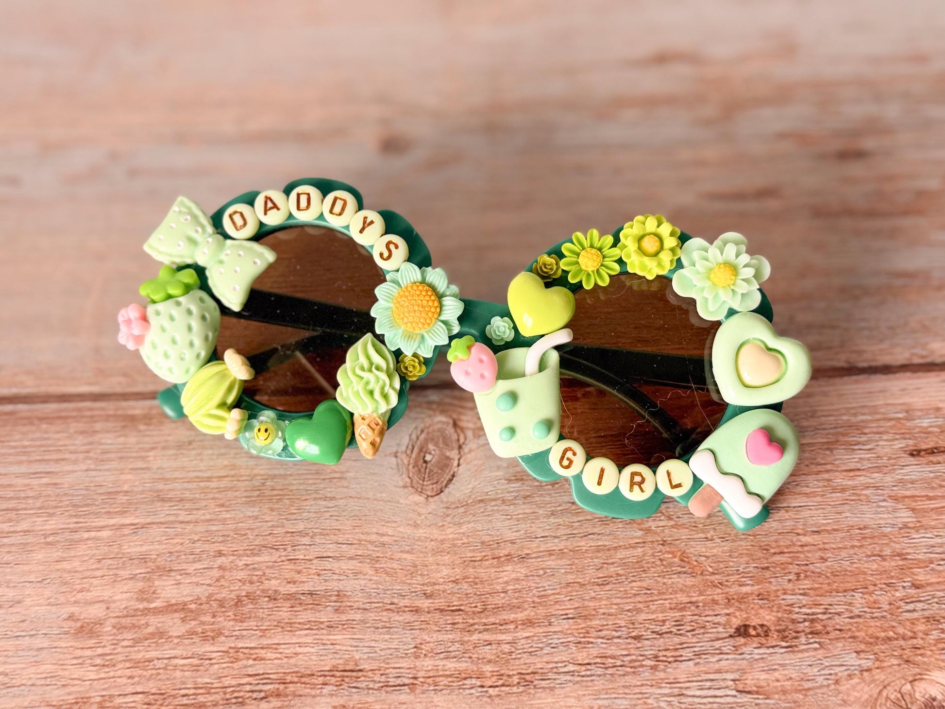 Daddy’s Girl Sunglasses- Green Edition