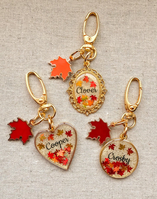 Falling for You - Personalized Pet Tags