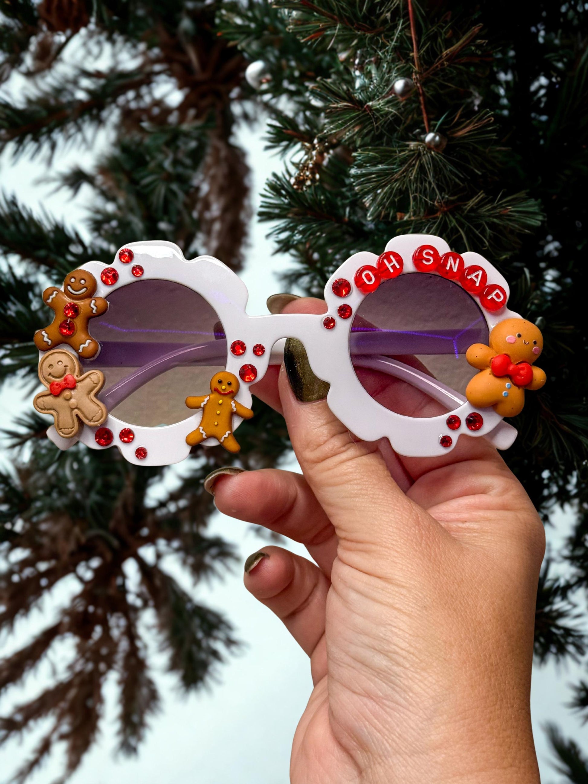 Gingerbread- Christmas Sunglasses