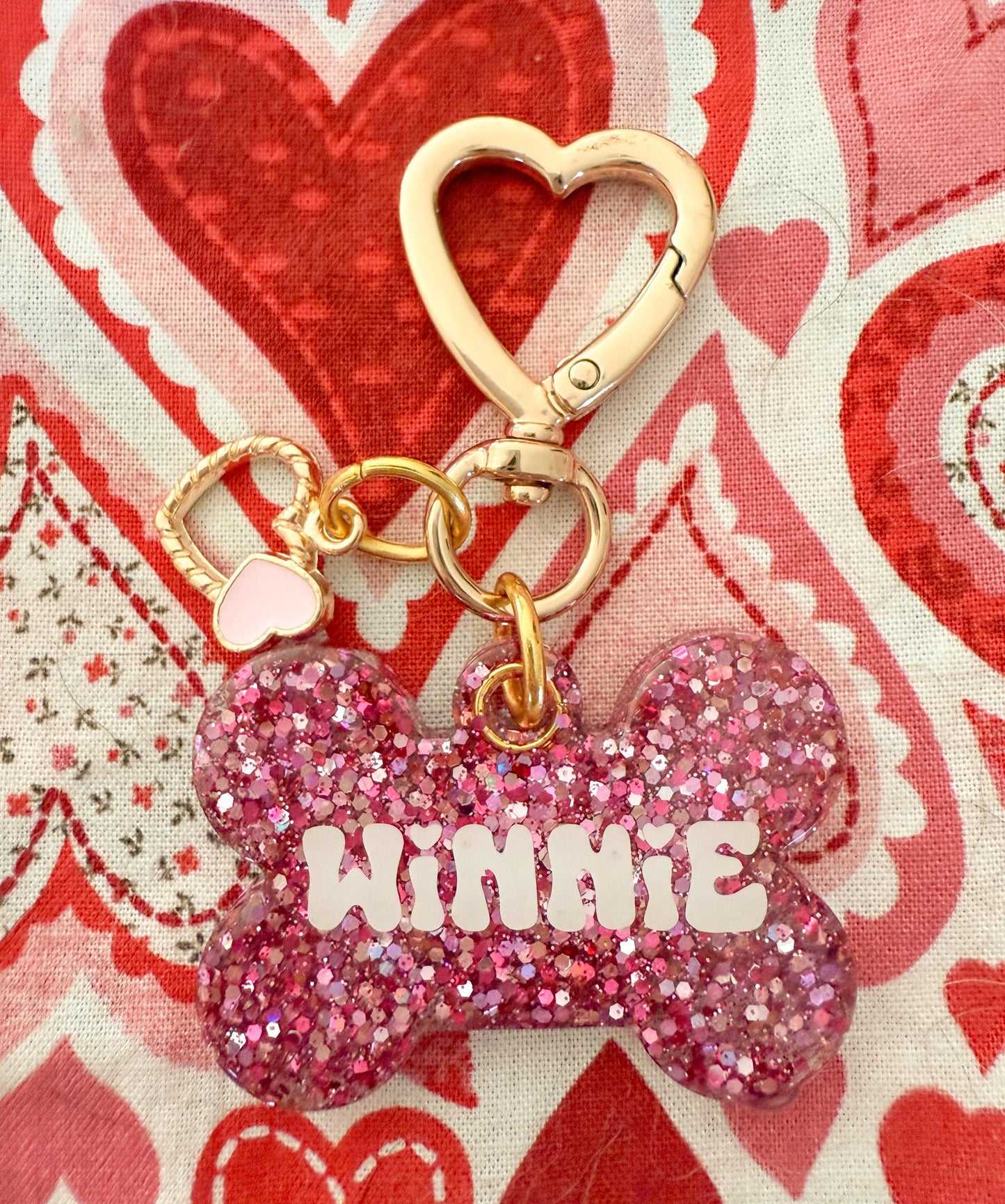 Glitter Pet Tag
