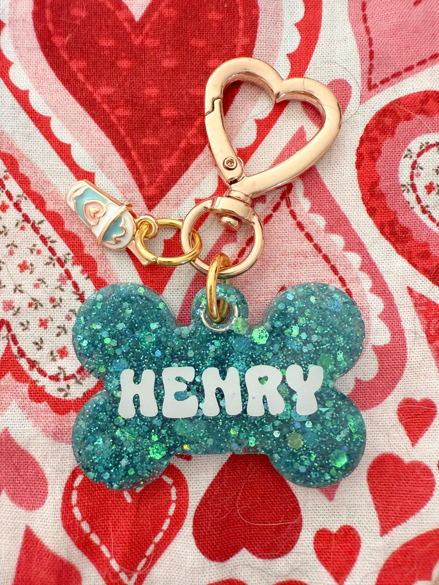 Glitter Pet Tag