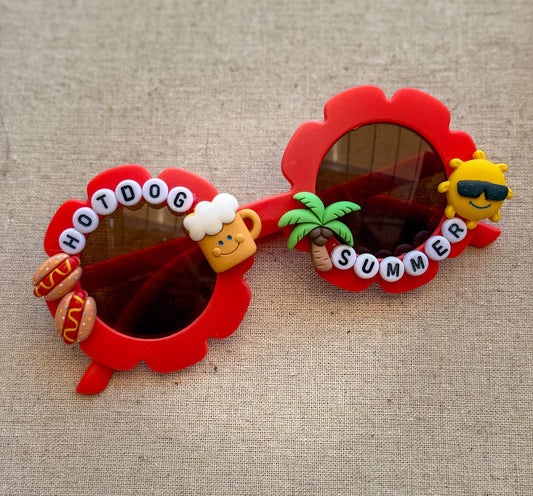 Hotdog Summer Sunglasses