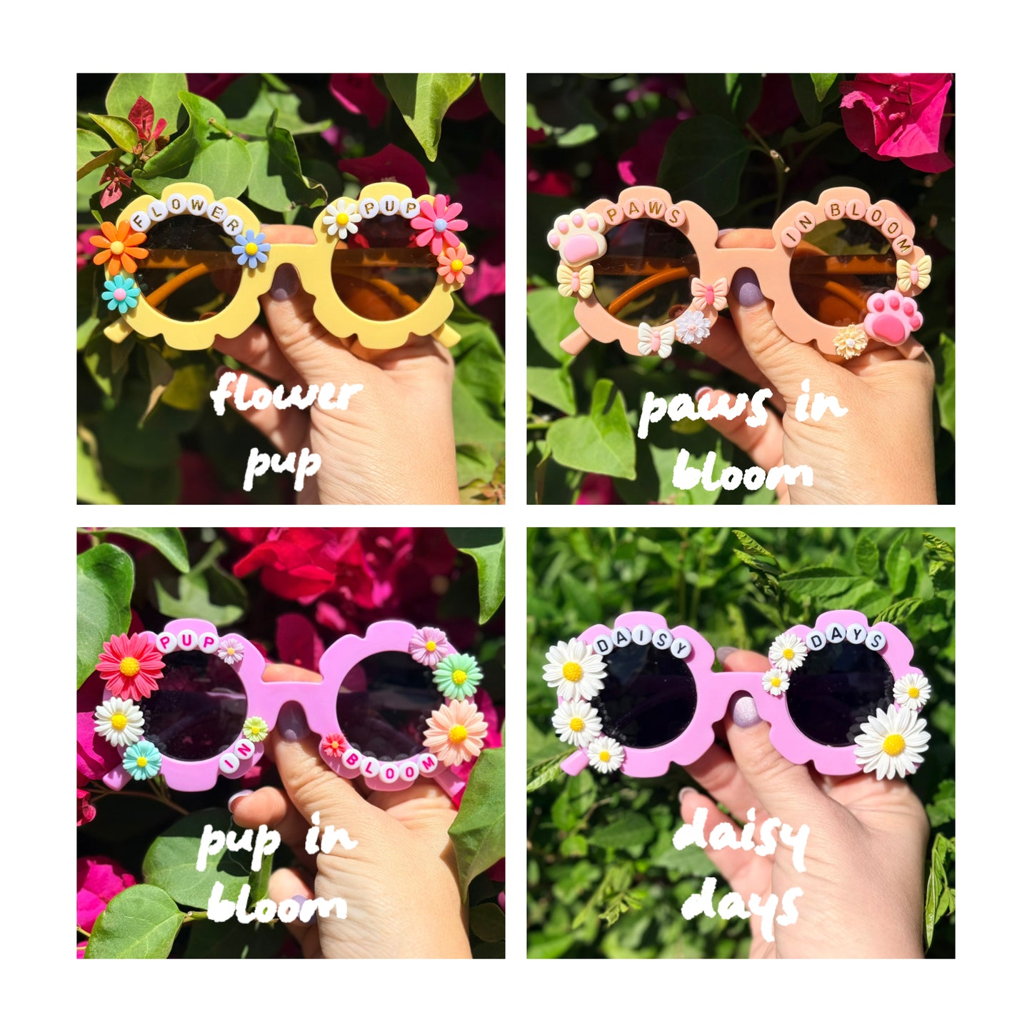 Spring Flower Sunglasses-Multiple Designs