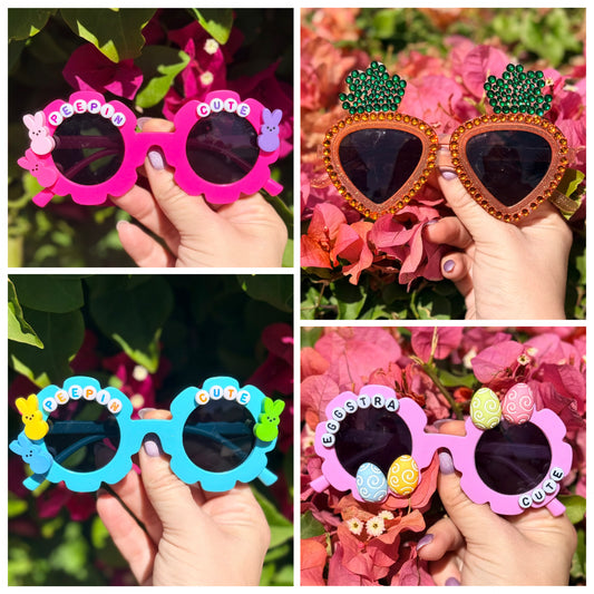 Easter Themed -Multiple Designs- Personalized Sunglasses