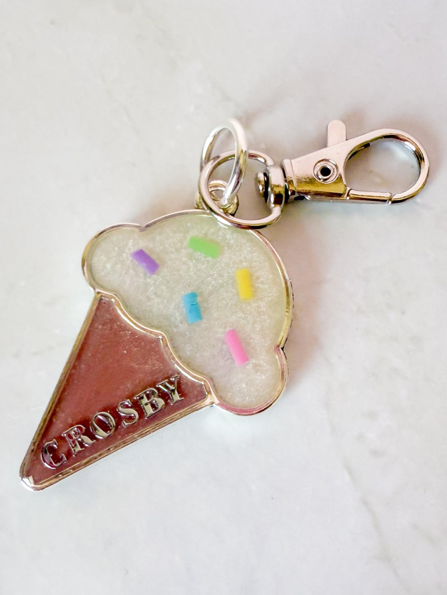 Ice Cream Dog Tag
