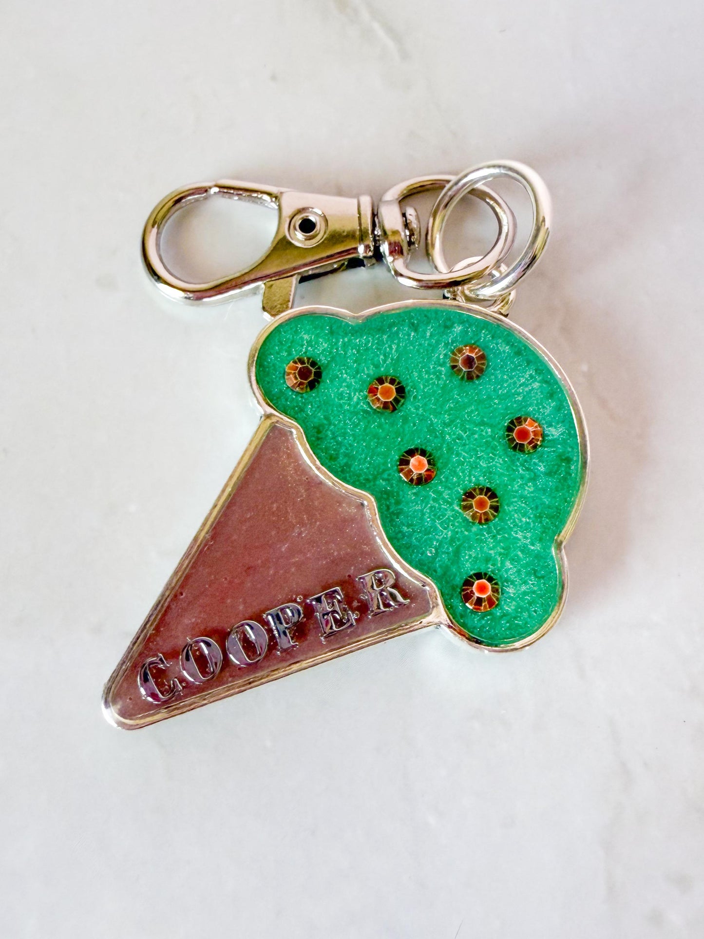 Ice Cream Dog Tag
