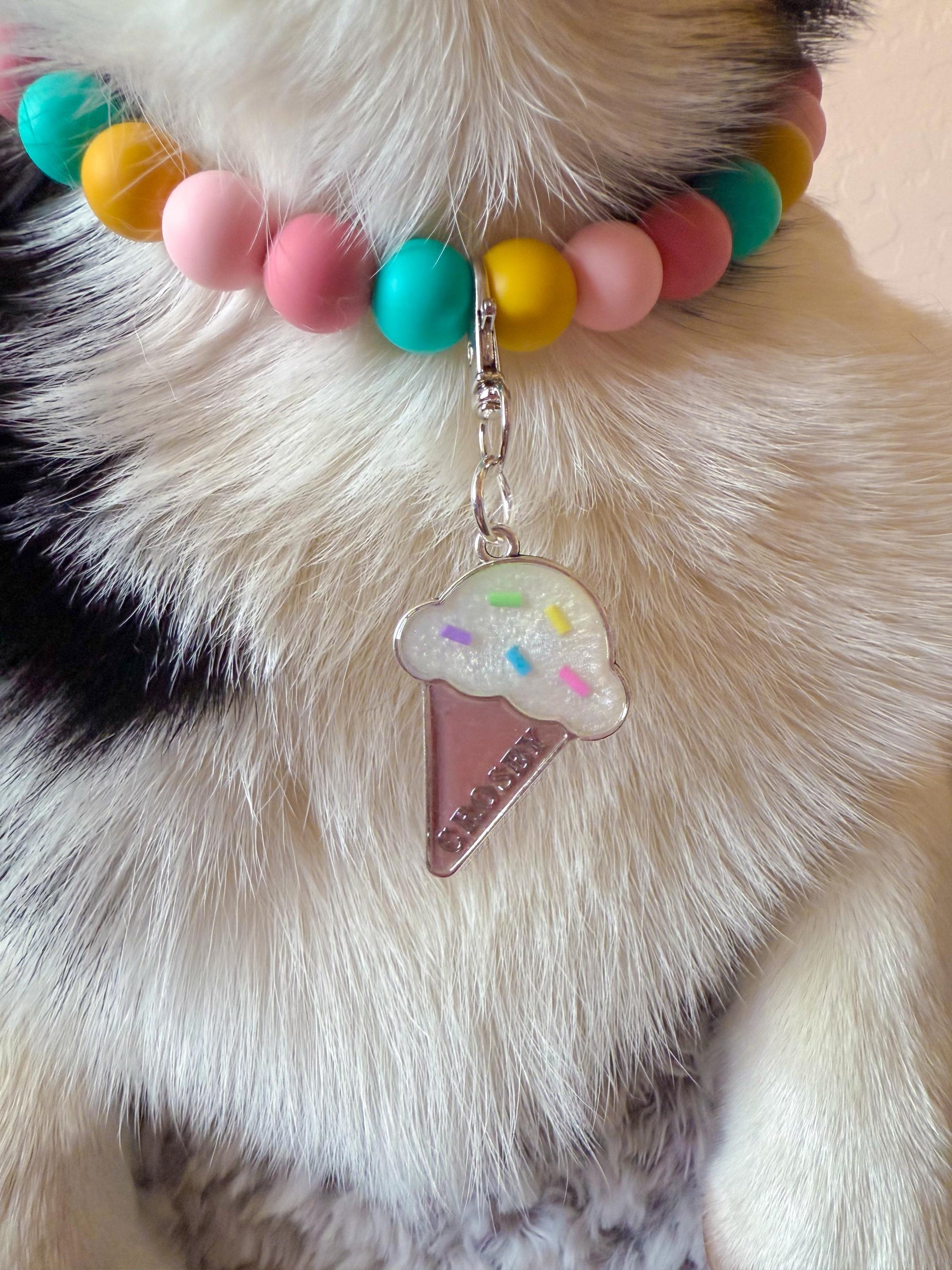 Ice Cream Dog Tag