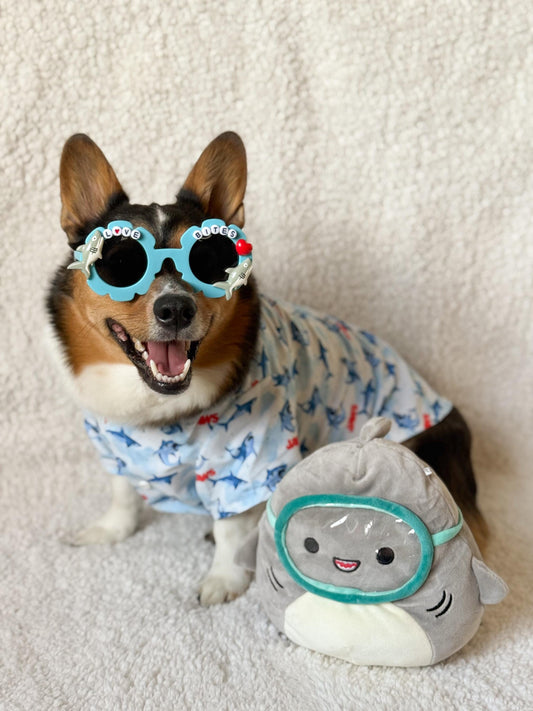 Love Bites Shark Pet Sunglasses