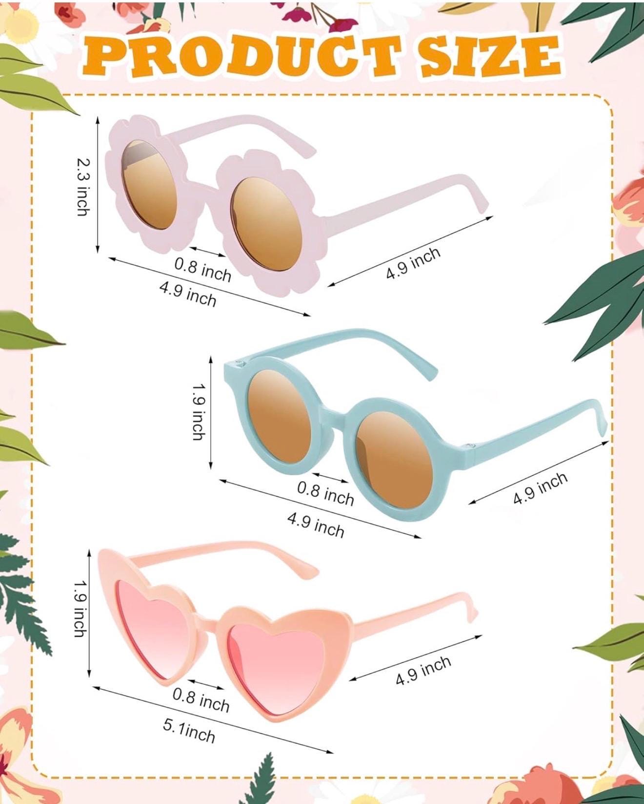 Lucky Charm Heart Dog Sunglasses