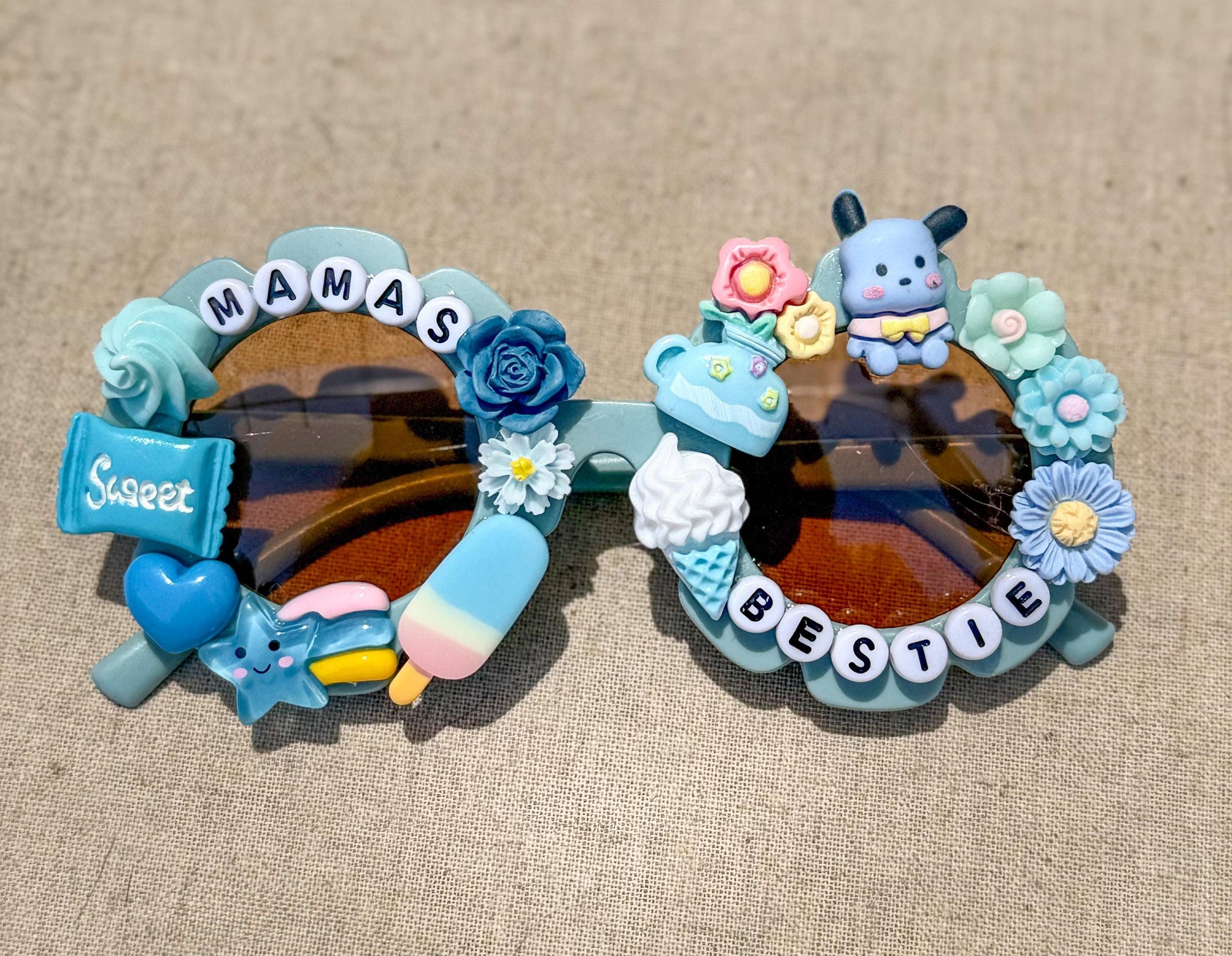 Mama’s Bestie- Blue Edition Sunglasses