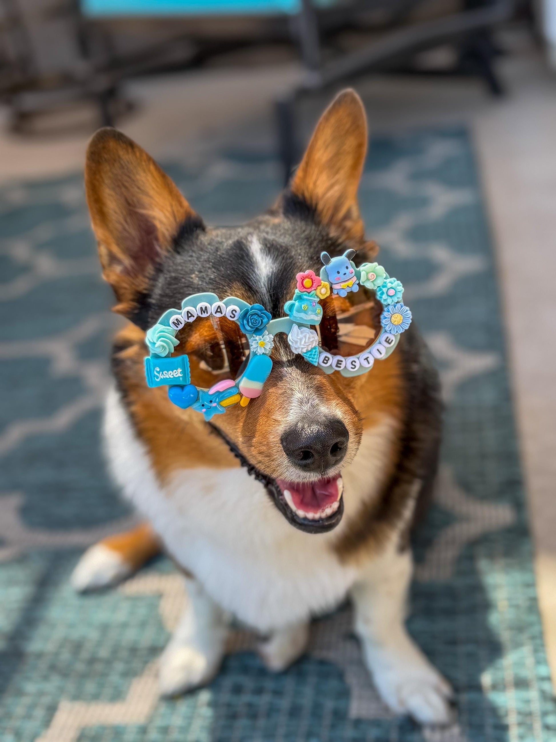 Mama’s Bestie- Blue Edition Sunglasses