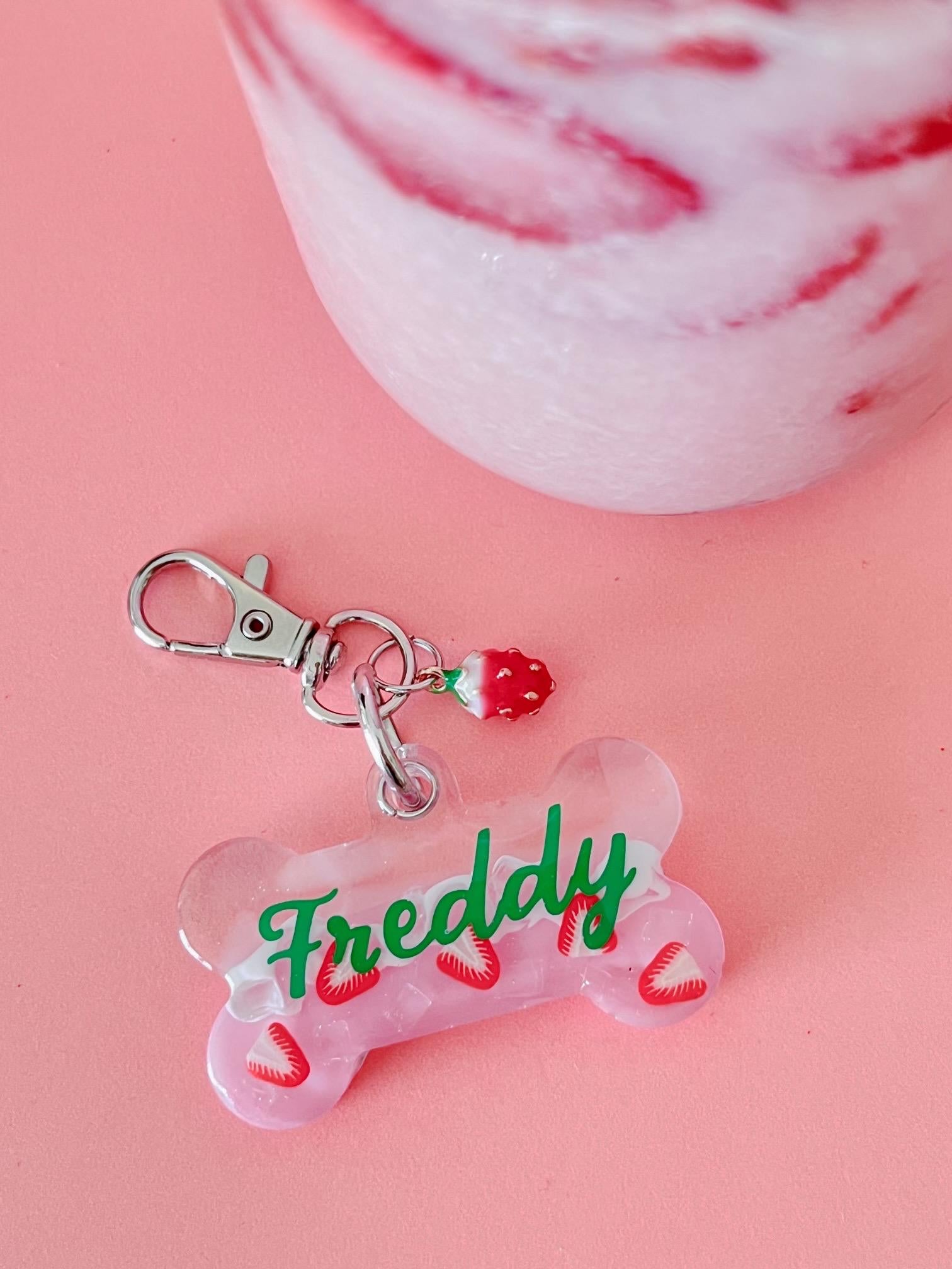 PINK DRINK Pet Tag