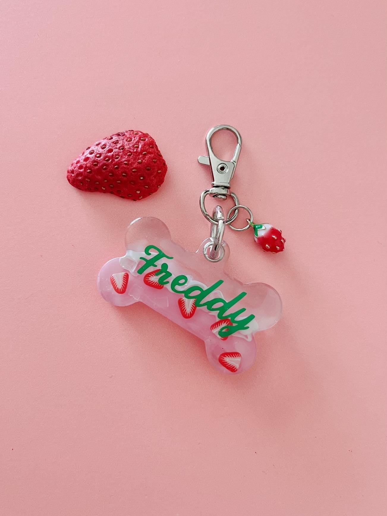 PINK DRINK Pet Tag