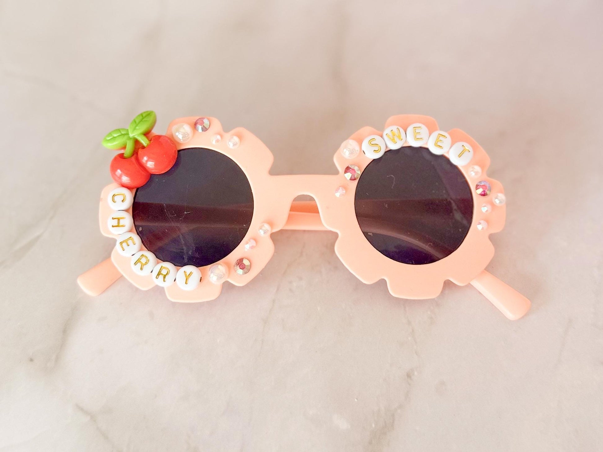 Peachy Cherry Sweet-Dog Sunglasses