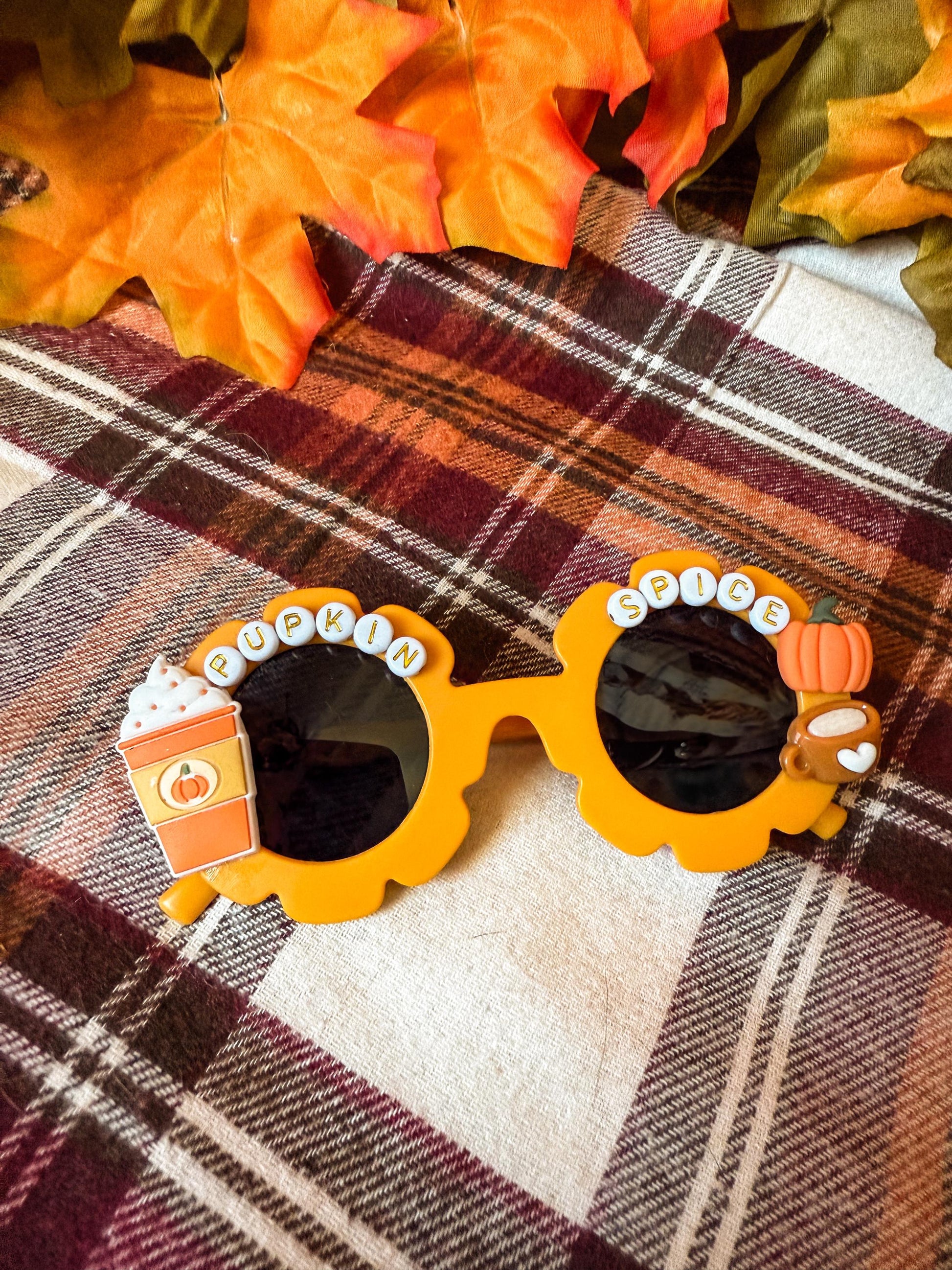 Pupkin Spice Dog Sunglasses: Autumn PSL