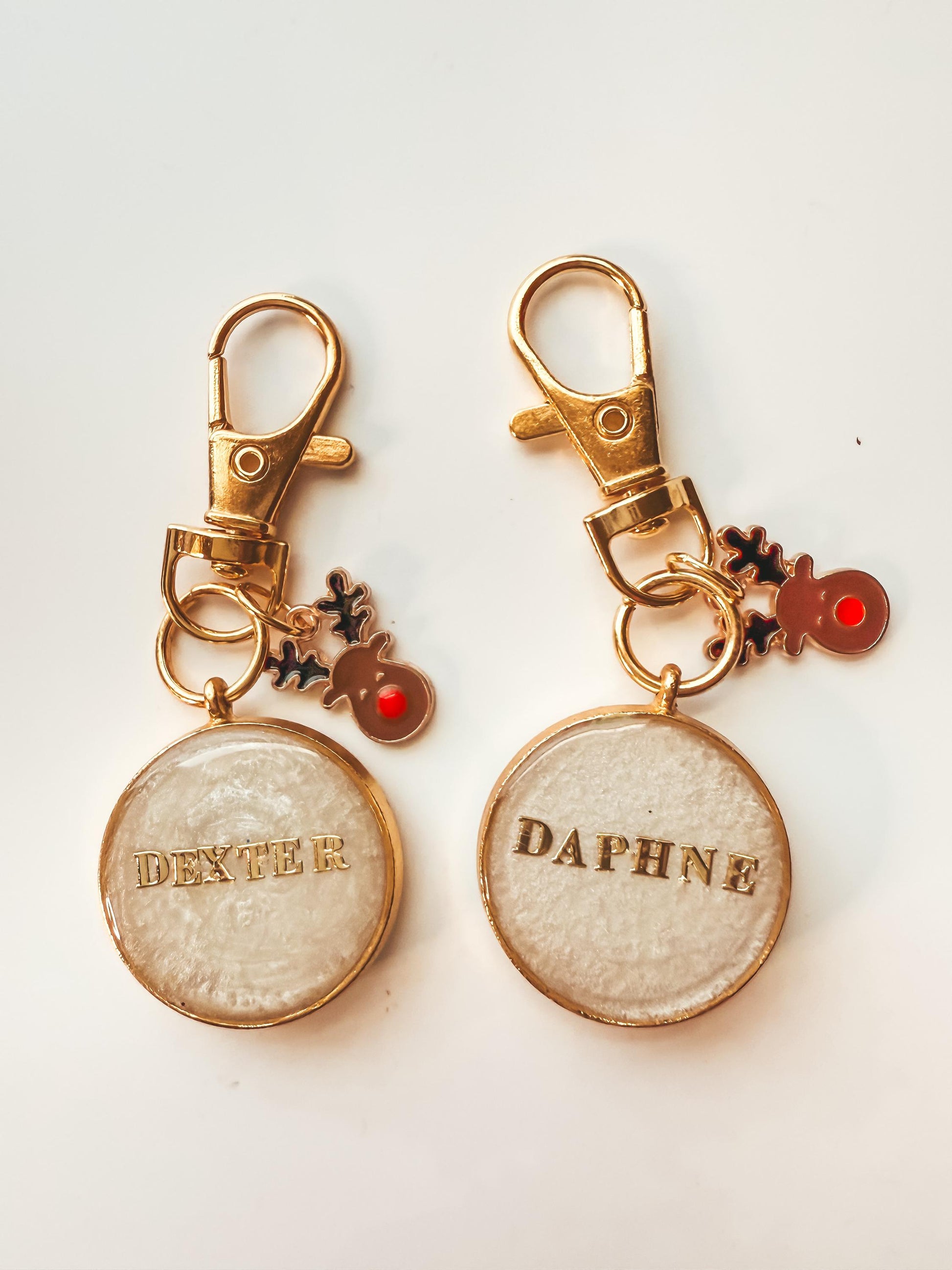 Reindeer Pet Tag