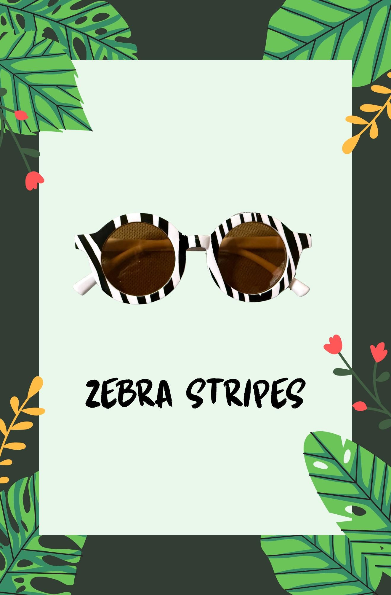 Safari Print Dog Sunglasses, Small Breed Pet Sunnies