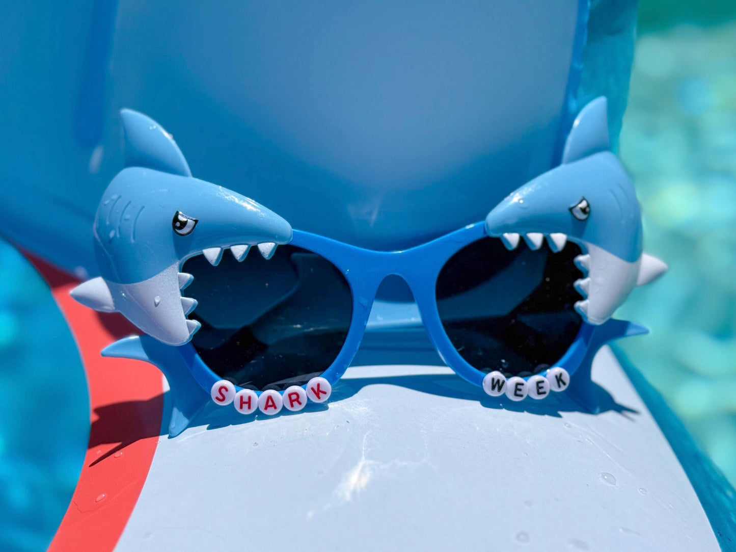 Shark Week Dog Sunglasses