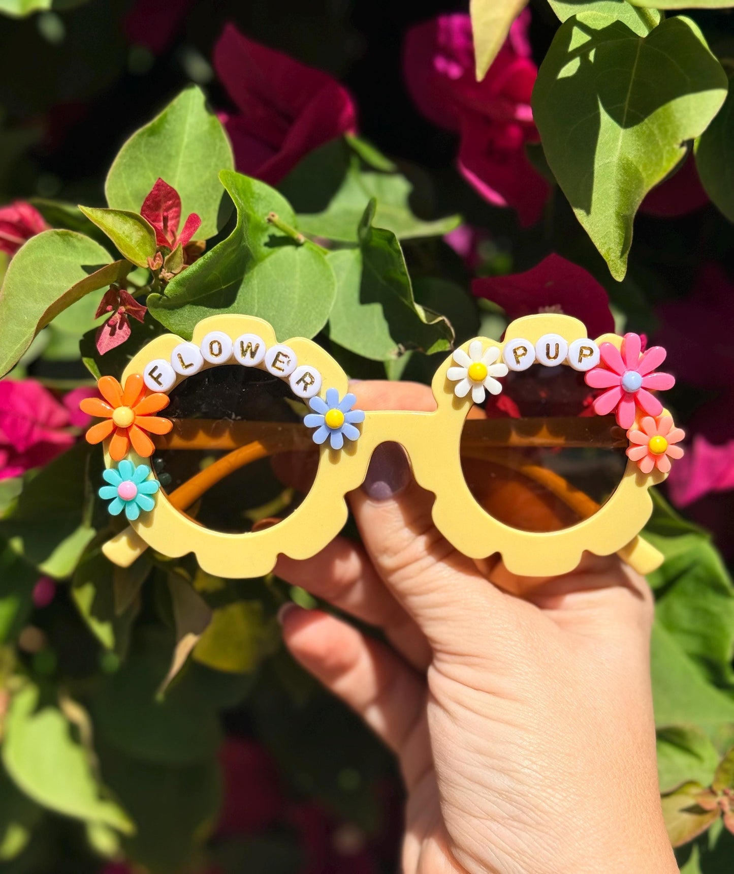 Spring Flower Sunglasses-Multiple Disgns- for Dogs Personalized