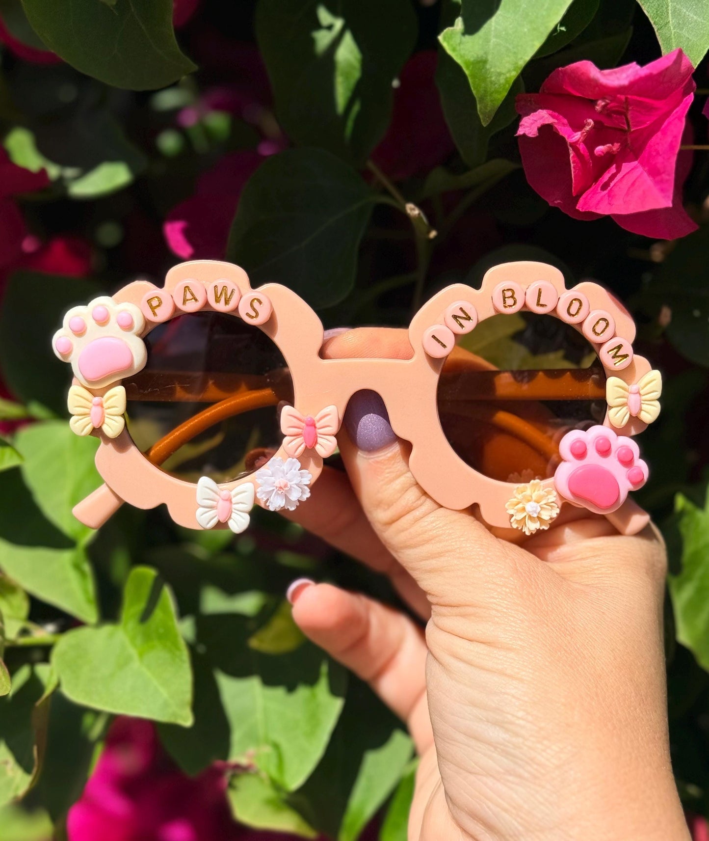 Spring Flower Sunglasses-Multiple Disgns- for Dogs Personalized