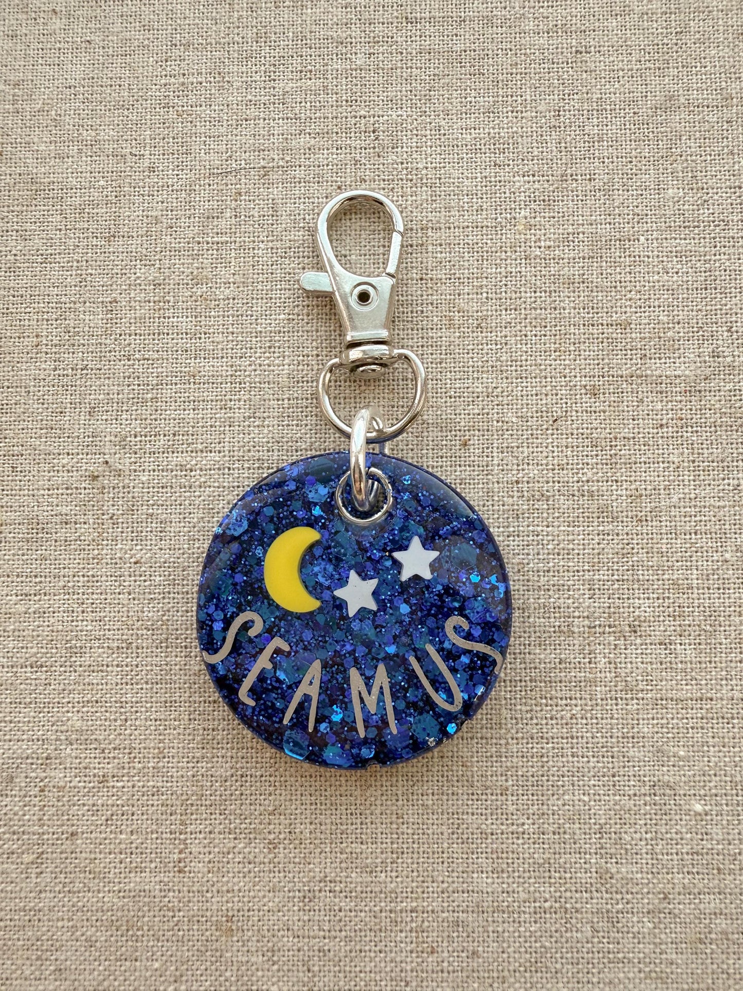 Starry Night  Pet Tag