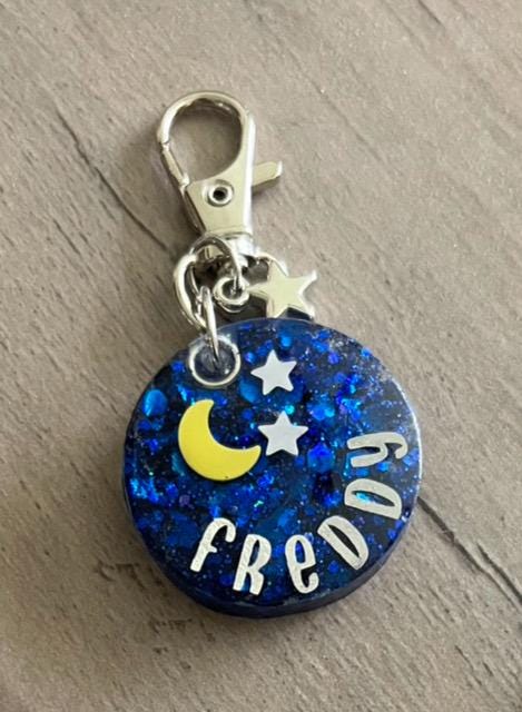 Starry Night  Pet Tag