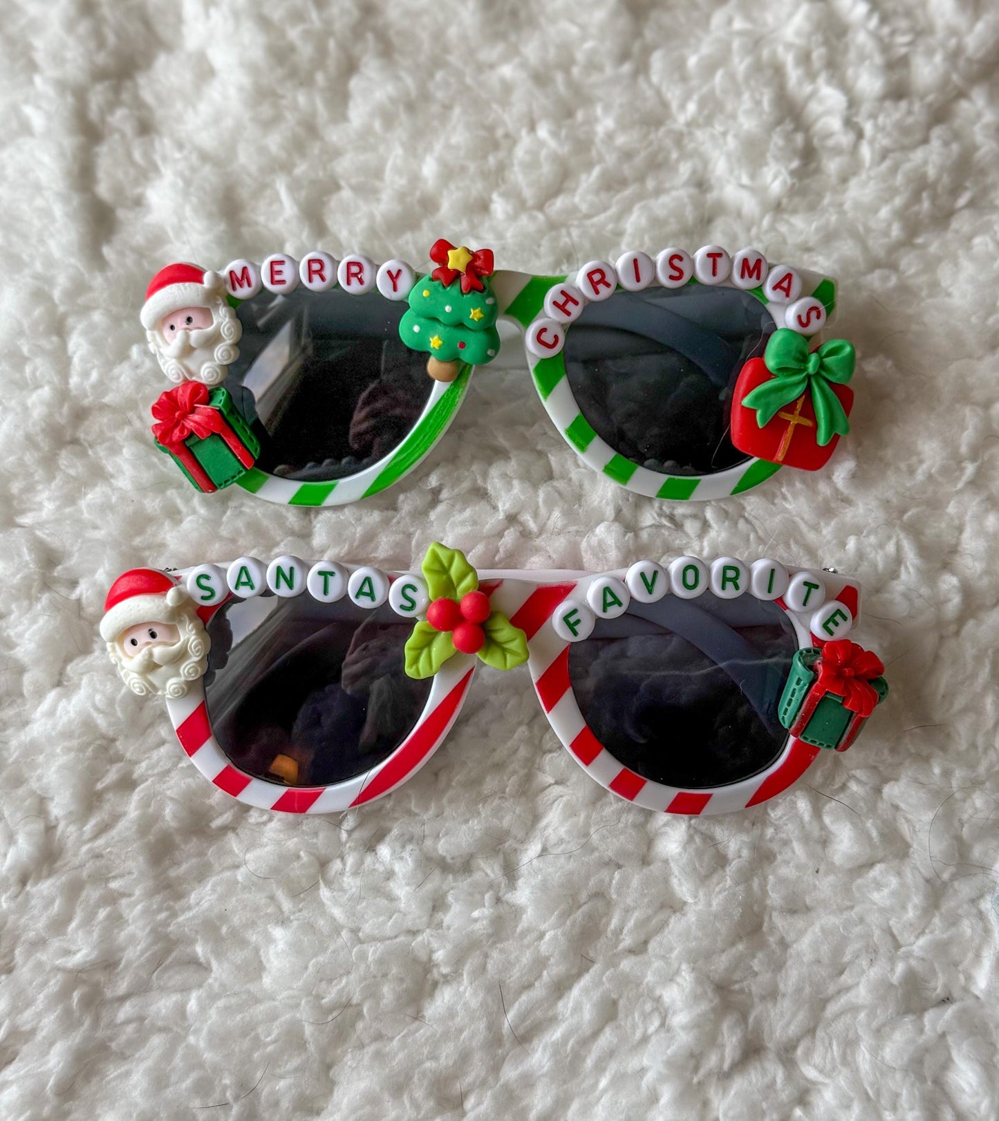 Striped- Christmas Sunglasses