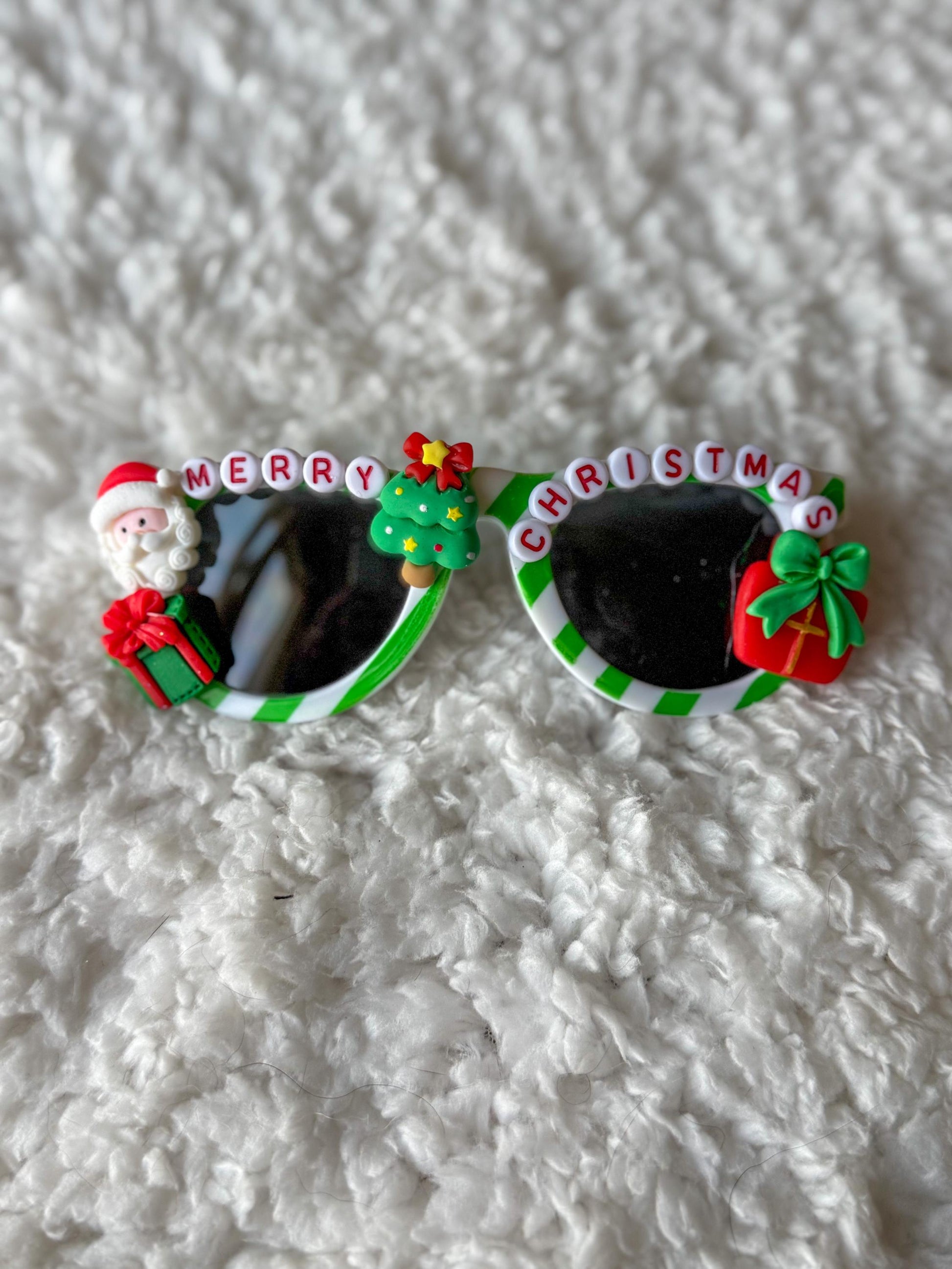 Striped- Christmas Sunglasses