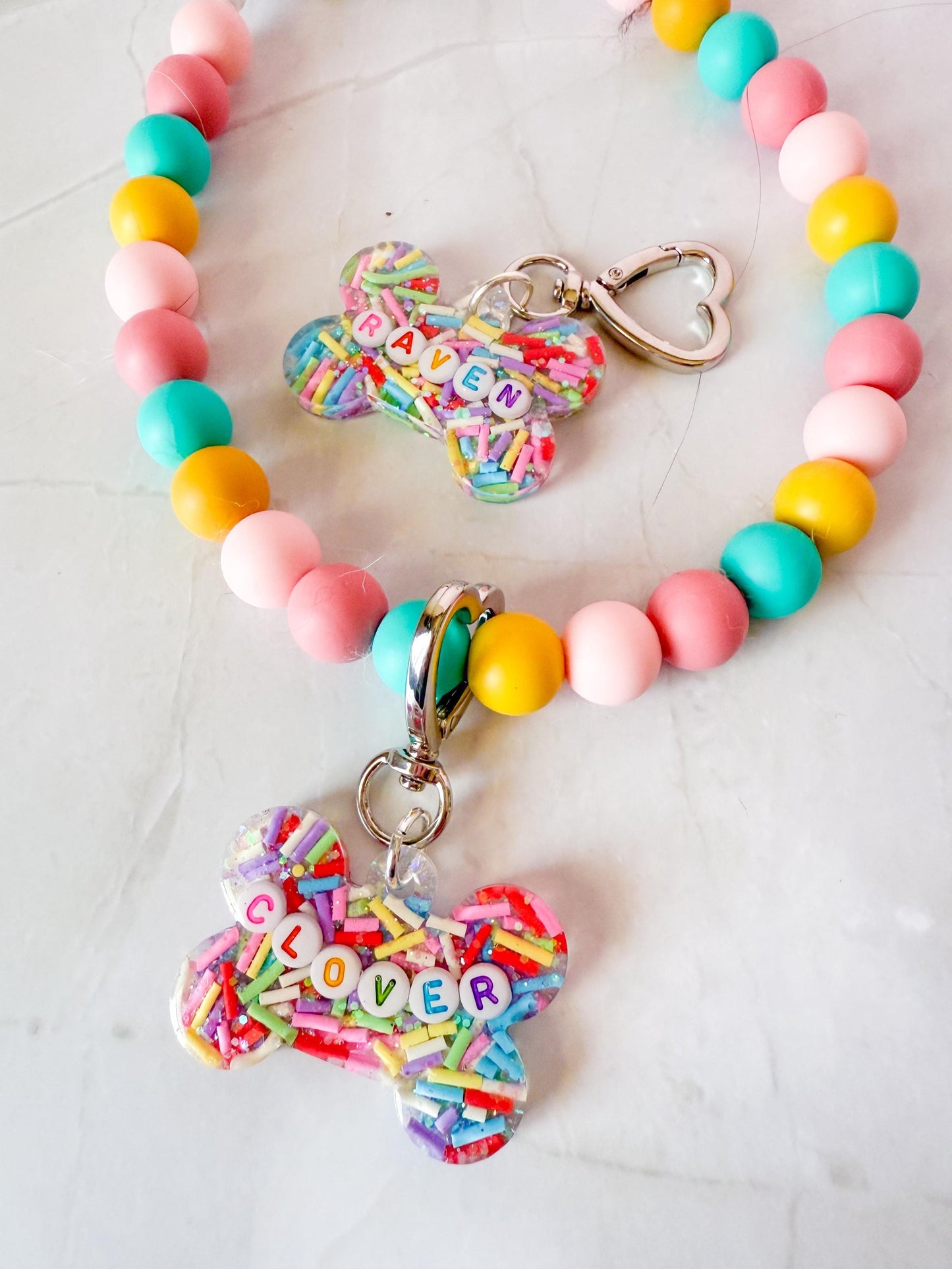 Sugar Rush Sprinkle Pet Tag